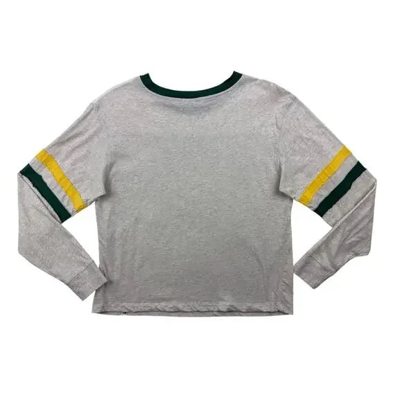 47 Green Bay Packers Womens Medium Game Day All Class LS Tee Oatmeal Logo - Picture 4 of 7
